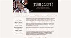 Desktop Screenshot of absintheoriginals.com